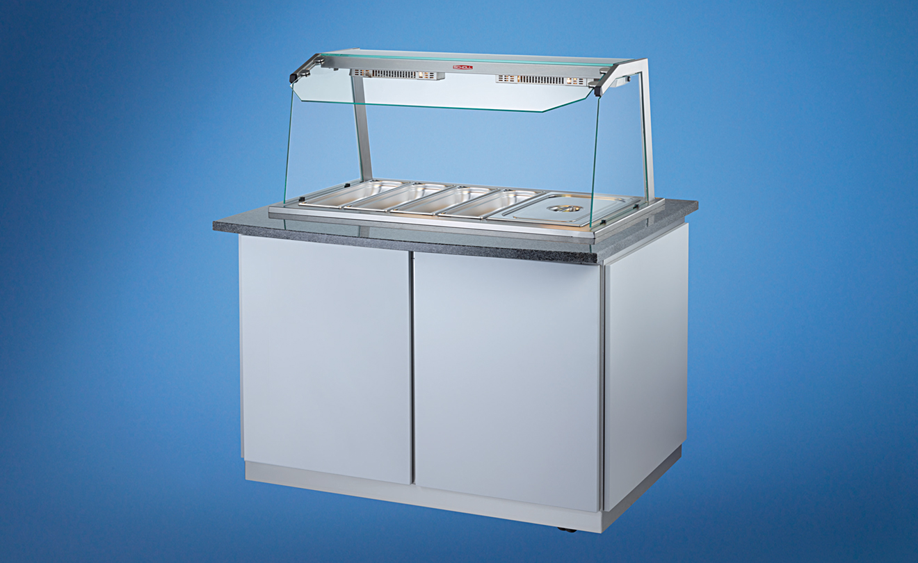 Profit-Line 95000 Bain-marie mit Unterbau - multifunktionale Warmverkaufsanlage - versch. Größen