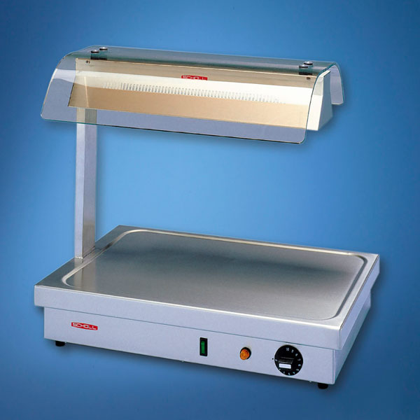 Scholl Speisewärmer Duo Therm 2 29059 mit Wärmeplatte und Hustenschutz B0660