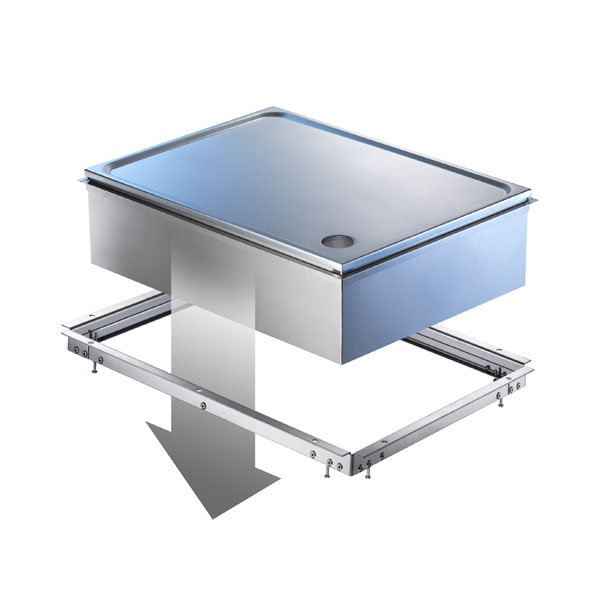 Induktions-Einbau-Grillgerät mit 2 Bratzone SH/GR/IN 3500 Scholl Z0179