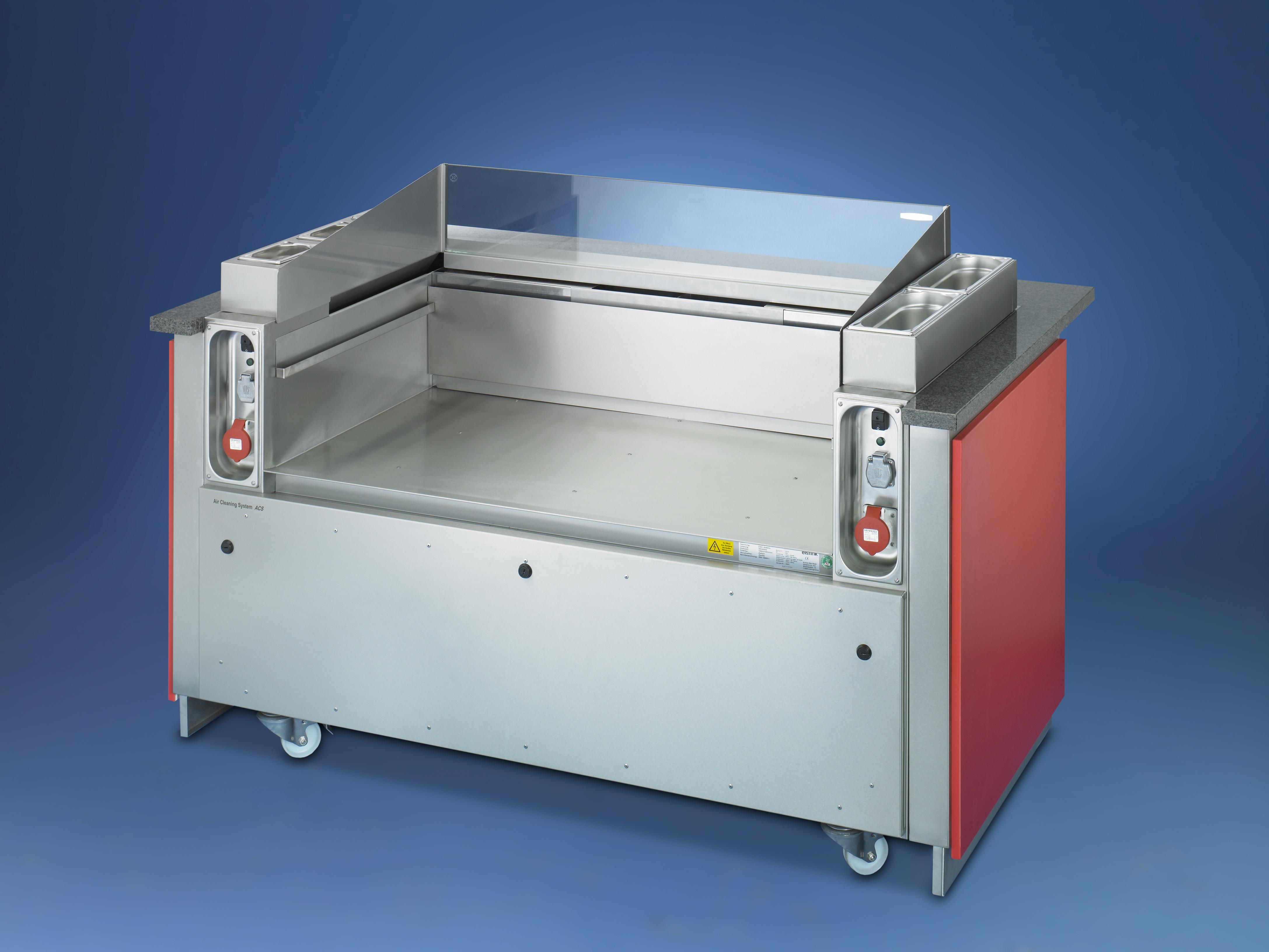 SCHOLL Aircleaning-System 3 ACS 1700 d3 mit Granit und 3-seitiger Verkleidung B5285