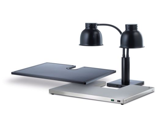 Scholl Schneidstation "Dual" für Buffet-Wärmelampe beheizt B0080 Modell 24002/SB/B