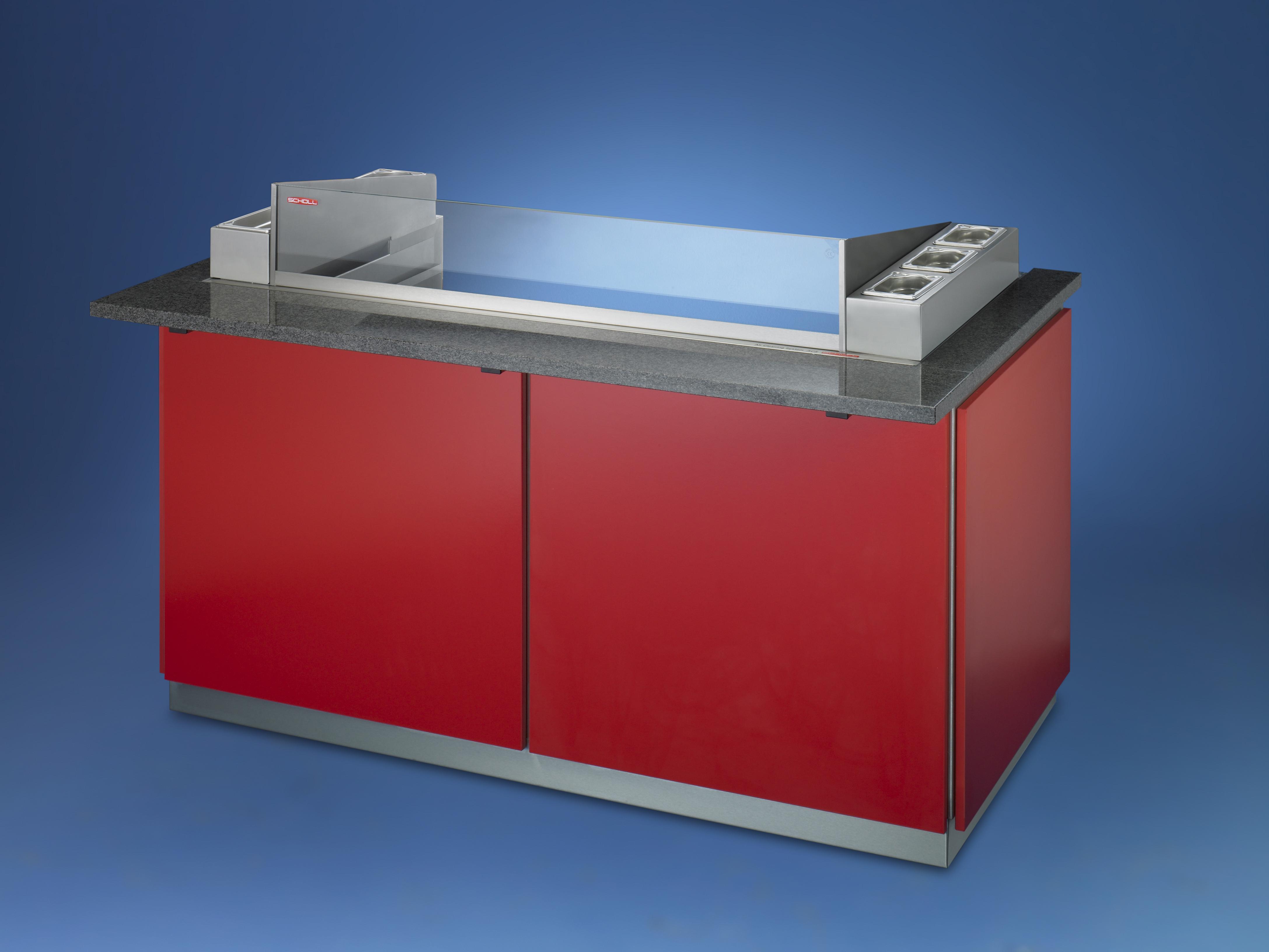 SCHOLL Aircleaning-System 3 ACS 1700 d3 mit Granit und 3-seitiger Verkleidung B5285