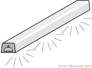 SCHOLL Beleuchtung ab 1500mm Länge B2005-BEL - passend für alle Modelle
