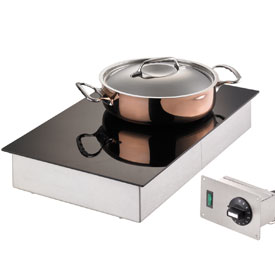 Einbau Warmhalteplatten